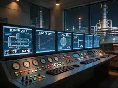 Oil gas and petrochemical automation